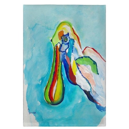 Betsy Drake Betsy Drake GT629 Spoonbill Head Guest Towel - 20 x 20 in. GT629